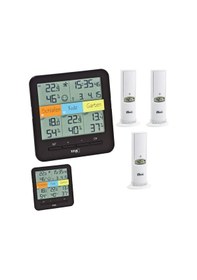 Resim Tfa Dostmann Klimahome Rhodes Tfa 30.3060.ıt Kablosuz Termo-higrometre Siyah 30.3060.01 