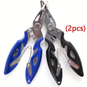 Resim 2 Yüksek Kaliteli Çok Fonksiyonlu Paslanmaz Çelik Balıkçılık Pense, saç tokası ve Dizleri Çıkarmak ve Kesmek İçin, Balıkçılık Araçları ve Aksesuarları, Pil Olmadan 