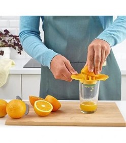 Resim Mabeyn Uppfylld Sarı-Yeşil 15 cm Limon Sıkacağı 