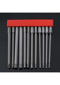 Resim Sones 12 Adet / Set Manyetik S2 Alaşımlı Çelik Elektrikli Tornavidalı Tornavida Ucu, Özellikler: 12 