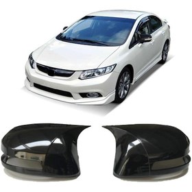 Resim Honda Civic Fb7 2012 Sonrası Batman Yarasa Ayna Kapağı parlaksiy 