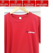 Resim Kırmızı Dainese Tişört S-M-L + M 