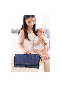Resim Bebek Alt Açma Bakım Çantası Organizerli Anne Bebek Yenidoğan Değiştirme Minderi Bb-505 