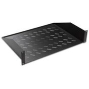 Resim Cabex 1U D=250Mm 19 Rack Mount 2 Noktadan Bağlantılı Sabit Raf 