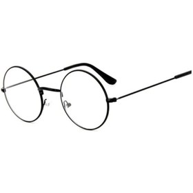Resim Genel Markalar Şeffaf Camlı Retro Yuvarlak Harry Potter Siyah Gözlük Pra-1215832-6570 