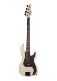 Resim Schecter P-4 Bas Gitar Ivory 