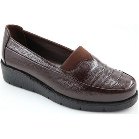 Resim Marka Sesi Bb0121 Kahve Kadın Günlük Ayakkabı Kahve 