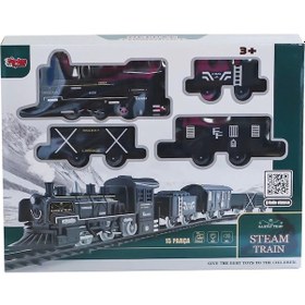 Resim Ff-1603c-4c Sesli Ve Işıklı Buharlı Tren Oyun Seti -vardem Oyuncak 