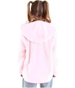 Resim Denokids Kalp Cepli Kız Çocuk Pembe Peluş Mont Renkli 