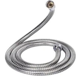 Resim Els Örgülü Duş Zinciri Duş Hortumu 150 cm Esnek Spiralli 