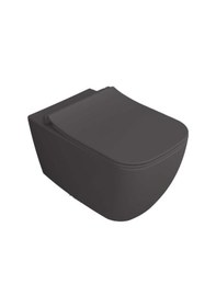 Resim Isvea Infinity Clearim Plus Asma Klozet Antrasit 