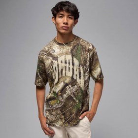 Resim Jordan Brooklyn Crew Erkek Renkli T-Shirt 