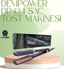 Resim Dp-134 - 265 - Saç Tost Makinesi 220 C Isı Ayarlı, 360 - Glblseme - Dönebilen Kablo 