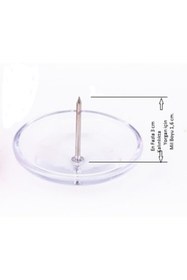 Resim nevto Nevresim Tokası, Tutucu, Klips. En Fazla 3 Cm Kalınlıkta 2 Adet Ince Yorgan-battaniyeler Için 