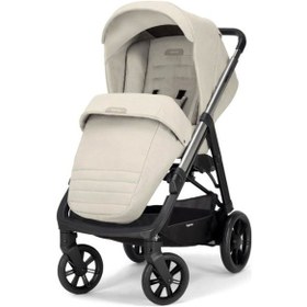 Resim Inglesina Aptica Bej Tek Elle Katlanabilen Çift Yönlü Bebek Arabası Cashmere Beige 