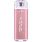 Resim Transcend ESD300 512GB Usb-C Harici SSD 1050MB/S iPhone 17/16/15 Pro, MacBook ve iPad Pro Için Ideal, Yüksek Hızlı Veri Yedekleme ve Aktarım TS512GESD300P 