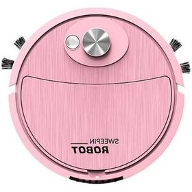 Resim Motion003 Xindoker Ve Uygun Usb Şarjlı Robot Süpürge, Sessiz Çalışma, Güçlü Emiş, Pembe Renk, Akıllı Optimizasyon, 3 Modlu Temizleme Pembe 