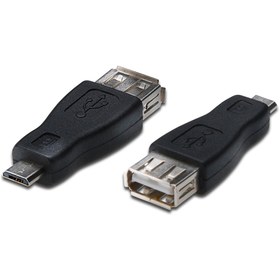 Resim USB Adaptörü, micro B Erkek - USB A Dişi, USB 2.0 uyumlu 