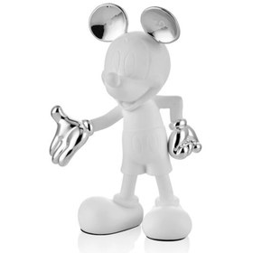 Resim Mıckey Mouse Whıte Gold Dekor 18x11x29 Cm 