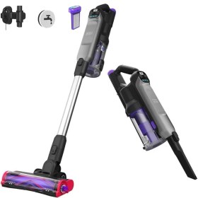 Resim Black+Decker Kablosuz Şarjlı Dikey Süpürge 21.6V Güçlü Emiş Performansı LED Aydınlatmalı Yer Başlığı Otomatik Zemin Algılama Teknolojisi 