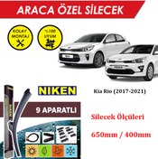 Resim MeyZone Kia Rio Ön Cam Silecek Takımı (2017-2021) 