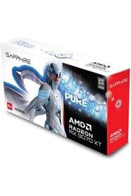 Resim SAPPHIRE RX 9070 XT Pure 11348-02-20G 256 Bit GDDR6 16 GB Ekran Kartı 