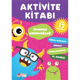 Resim Loli Papi Serisi Aktivite Kitabı: Sevimli Canavarlar 