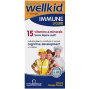 Resim VİTABİOTİCS Wellkid Immune Liquid Sıvı Takviye 150 ml | 4-10 Yaş 