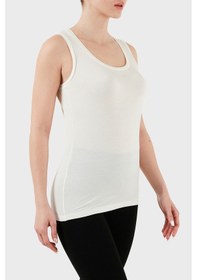 Resim Emporio Armani Bayan Top Ew000407 Af10889 U1131 Beyaz Beyaz 