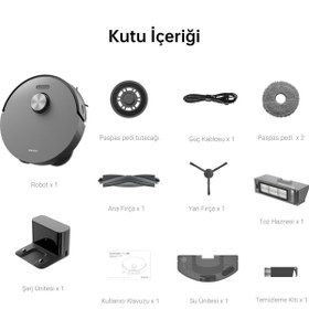 Resim Dreame Robot Süpürge, 7000Pa Emiş, Saçlar ve Halılar için İdeal 5200 Pa Emiş Gücü 