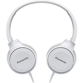 Resim Panasonic RP-HF100ME-W Beyaz Kablolu Kulak Üstü Mikrofonlu Katlanabilir Stereo Kulaklık 