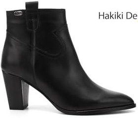 Resim GÖNDERİR Kadın Fermuarlı Sivri Burun Hakiki Deri Bot DKZB61339499 