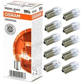 Resim OSRAM 5627 R5W 24 VOLT 67 AMPUL 5WATT 10 ADET 