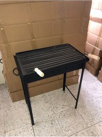 Resim Demonte Kömürlü Mangal 40 x 60 x 75 CM 