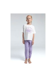 Resim Rolypoly Kız Çocuk Mor Pijama Takımı 5274-47627 Mor 