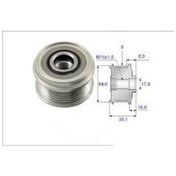 Resim Mako 83669501 Alternatör Kasnağı 1.3 Multijet 105a 77362721 