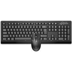 Resim Ergonomik Tasarımlı 2.4g Kablosuz Klavye Ve Fare Seti - 1200dpı Akıllı Uyku Modu Diğer Diğer 