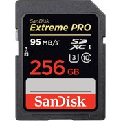 Resim Sandisk Extreme Pro 256gb 300/260mb/s Sdxc Uhs-ıı U3 V90 8k/4k Hafıza Kartı Sdsdxdk-256g-gn4ın 