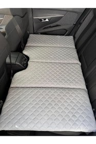 Resim Shop-set KAPİTONE OTO ARKA KOLTUK YATAK - GÜMÜŞGRİ - TAYTÜYÜ 