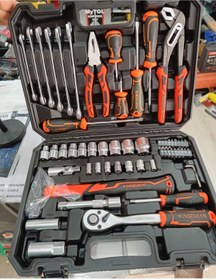 Resim Kinguard Takım çantası el aletleri lokma anahtar 58 parça 