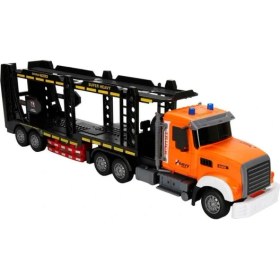 Resim Flamex 1:12 Sesli ve Işıklı USB Şarjlı Uzaktan Kumandalı Transporter 56 cm 