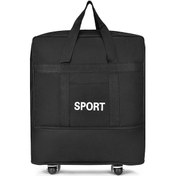 Resim Wezone Genişletilebilir Seyahat Bavulu - Katlanabilir Tekerlekli Valiz 22-45 İnç Çok Renkli 