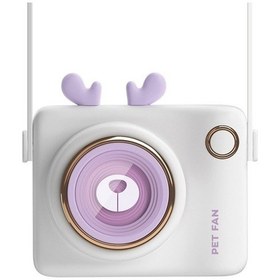 Resim Gl106 Yapraksız Mini Kamera Fan Geyiği 65guqv Mor 