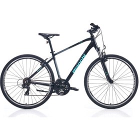 Resim Bianchi T0018FS V 28 Jant 510h Şehir Bisiklet Black-Celeste 