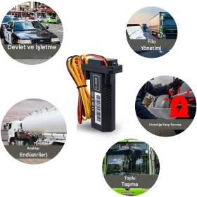 Resim Arbix Su Geçirmez GPS Cihazı 12V 24V Araç Takip Sistemi Plastik Malzeme ile Universal Uyumlu 