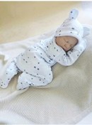 Resim Fleole Yenidoğanlar İçin Body Tabanlı Tulum 145829691 Beyaz 