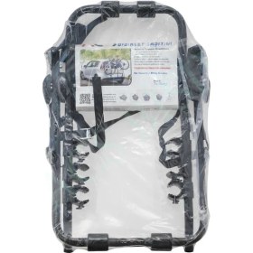Resim ACS 3 Bisiklet Taşıyıcı - 3 Bisiklet Taşıma Aparatı- Katlanabilir, Dayanıklı , Binek Ve Ticari Araçlara Uygun 