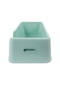 Resim Açık Kedi Tuvaleti Sea Green Renk Kolay Temizlik İçin Açık Ahşap 