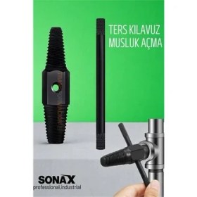 Resim Fırsatkolik Ters Kılavuz Hasarlı Musluk Boru Vana Kılavuz Seti Musluk Açma 