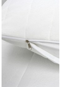 Resim Kapitoneli Yastık Alezi 10'lu Pamuklu Fermuarlı Kapitone Yastık Koruyucu Yastık Kılıfı 